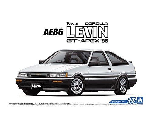 Toyota Ae86 Corolla Levin Gt-Ap Aoshima 05225