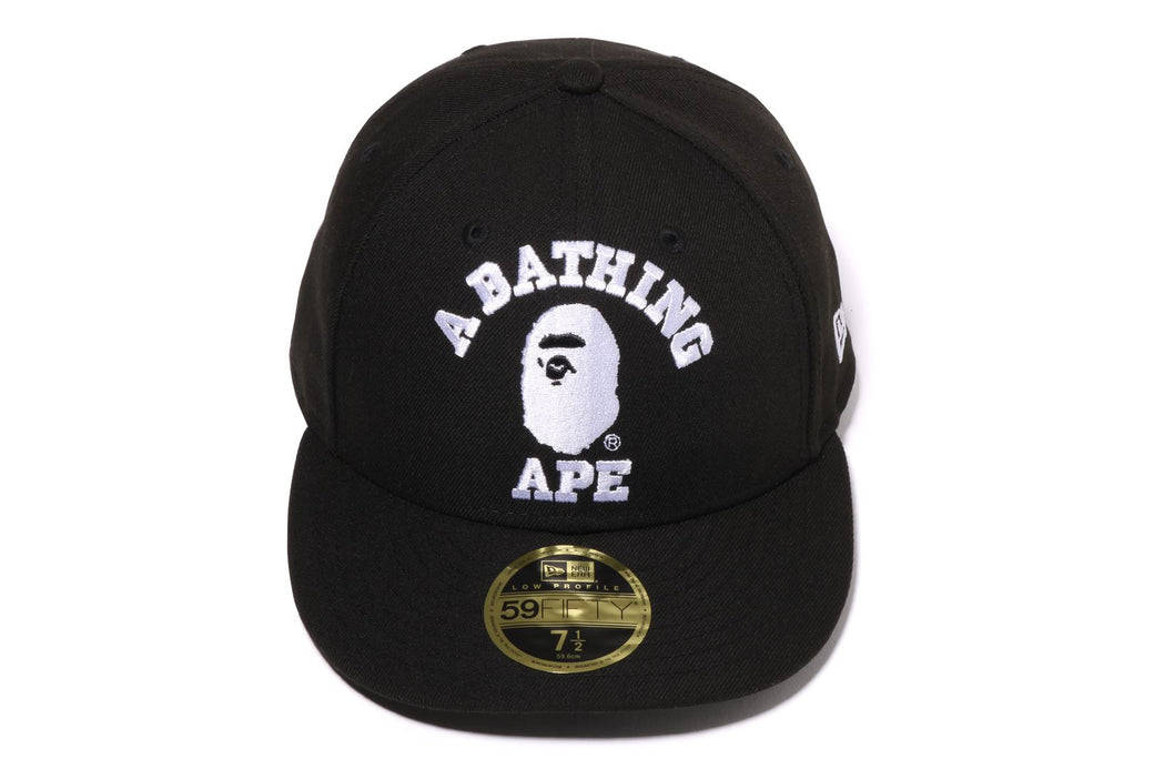 COLLEGE NEW ERA 59FIFTY LOW PROFILE CAP | bape.com