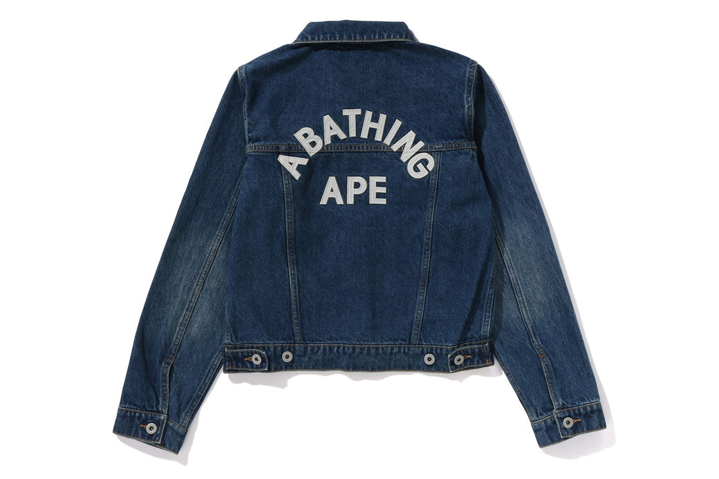 A BATHING APE DENIM JACKET | bape.com