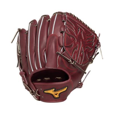 ミズノプロ硬式用投手用グローブ サイズ11 プラムブラウン右投げ用