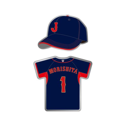 侍ジャパン 選手ピンバッチ(ビジター)／22年モデル|16JRGJ37|侍