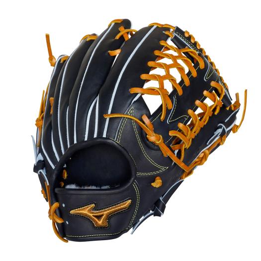 硬式用【ミズノプロ】宍粟牛グラブ【外野手用／サイズ18N】|1AJGH10907
