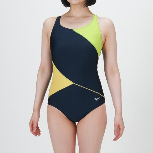 アクアフィットネス用ワンピース|N2JAC320|フィットネス水着|スイム