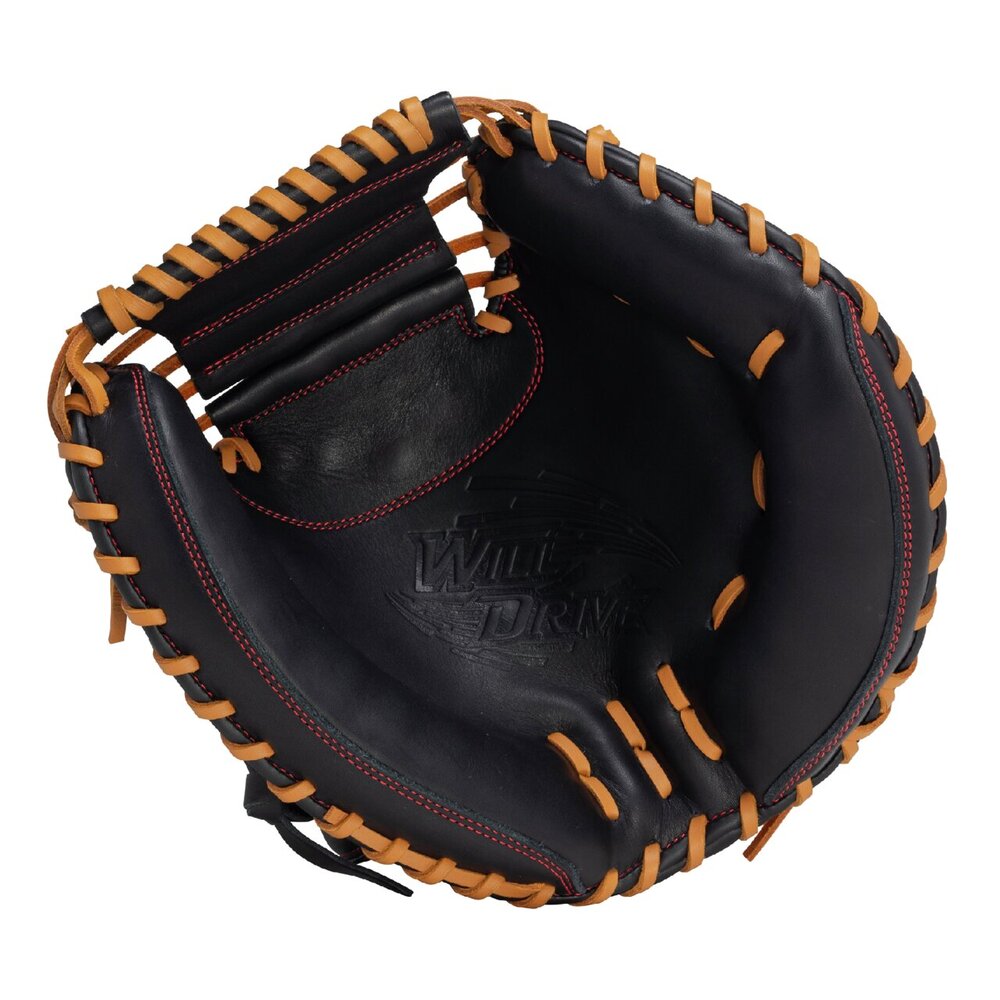 軟式用ウィルドライブ レッド【捕手用／M-R型】|1AJCR33610|グラブ