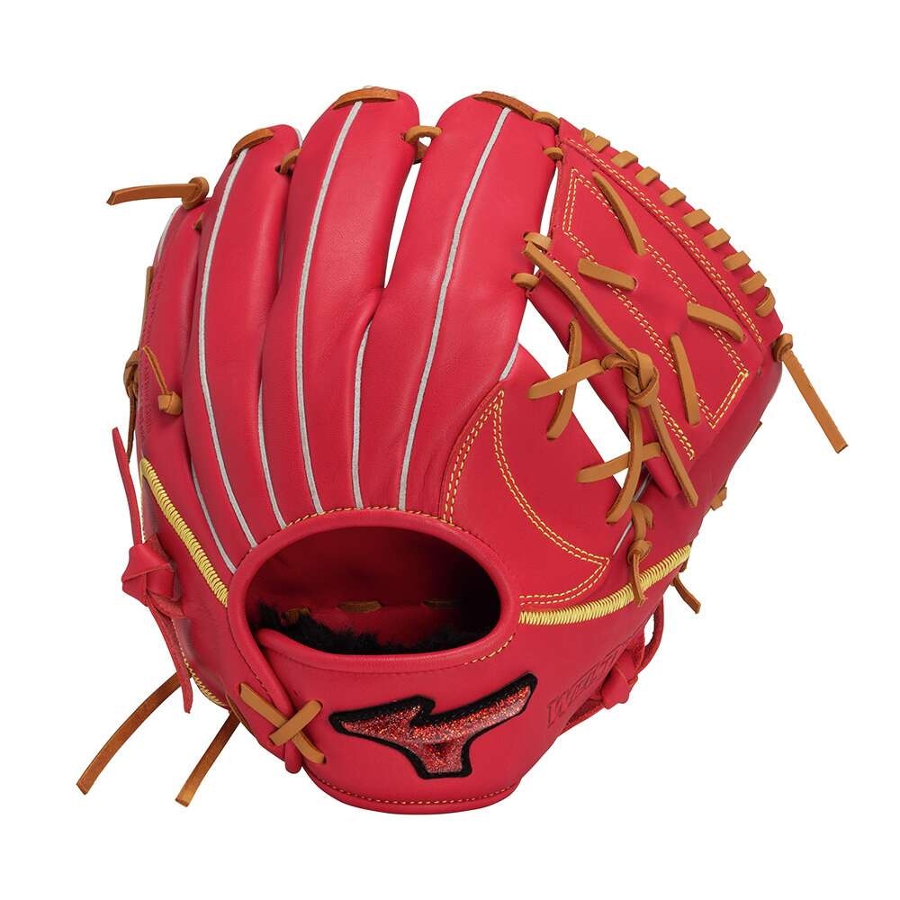 軟式用ウィルドライブ レッド U-Plus【投手×内野／サイズ9