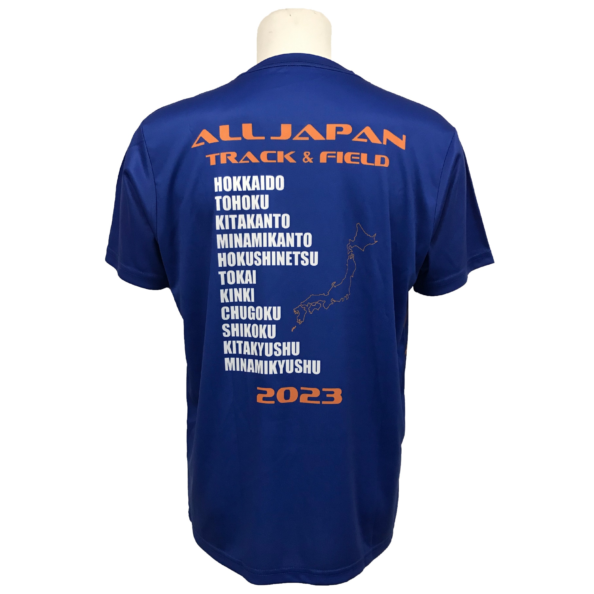 2023インターハイ陸上Tシャツ(ブロック大会記念)|U2JA3D01|ウエア|陸上