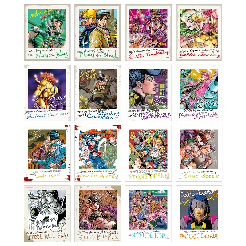 ジョジョの奇妙な冒険』フォトカードBOOK BE4－JF: イラスト