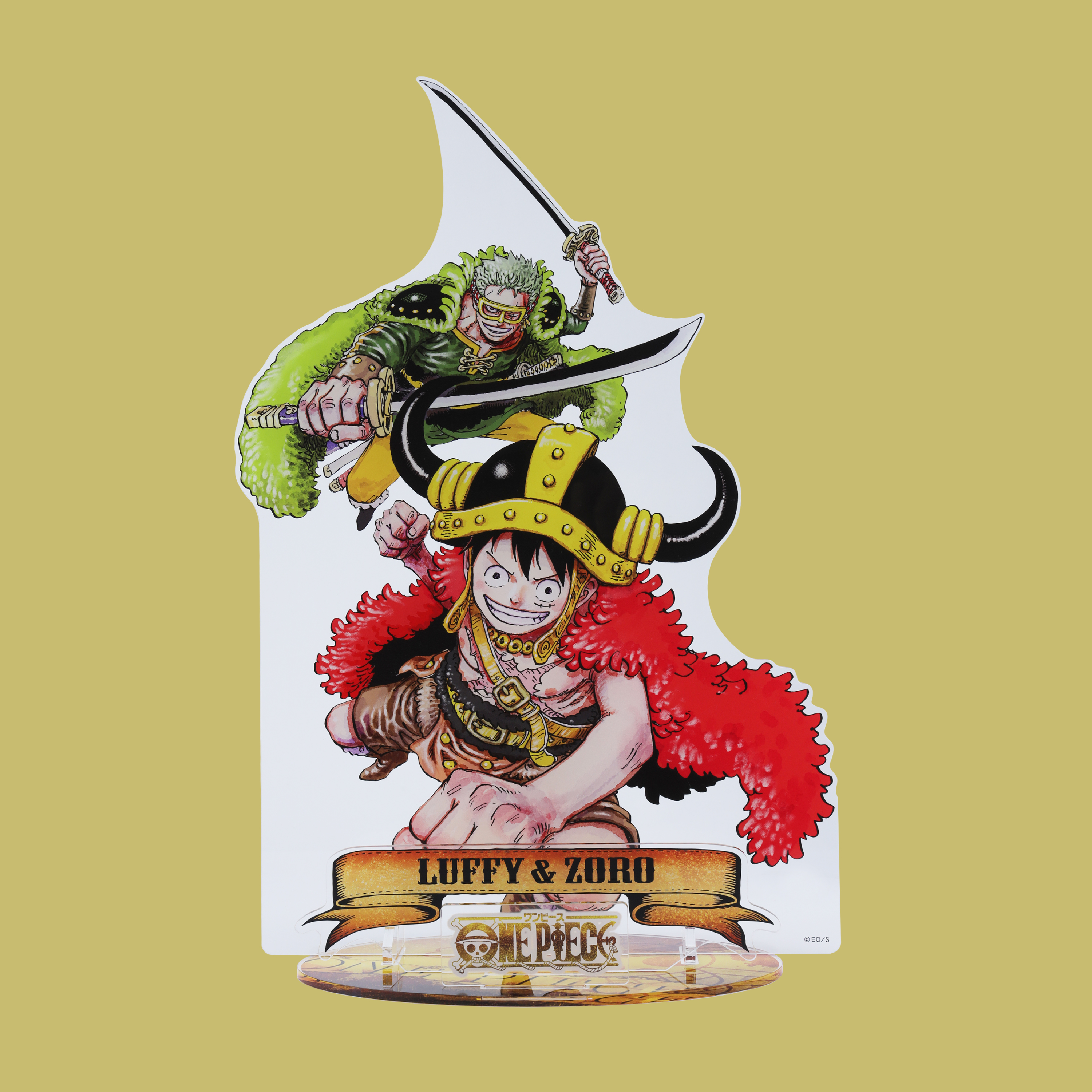 ONE PIECE』アクリルGIGAフィギュア ルフィ＆ゾロ