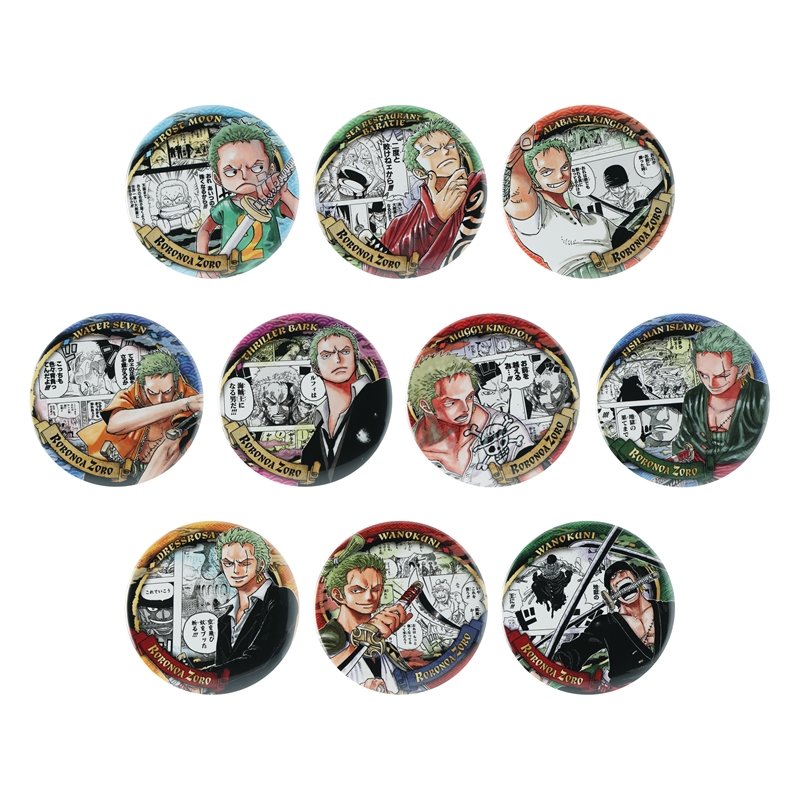 ONE PIECE』コレクション缶バッジ“HEROES” 【ロロノア