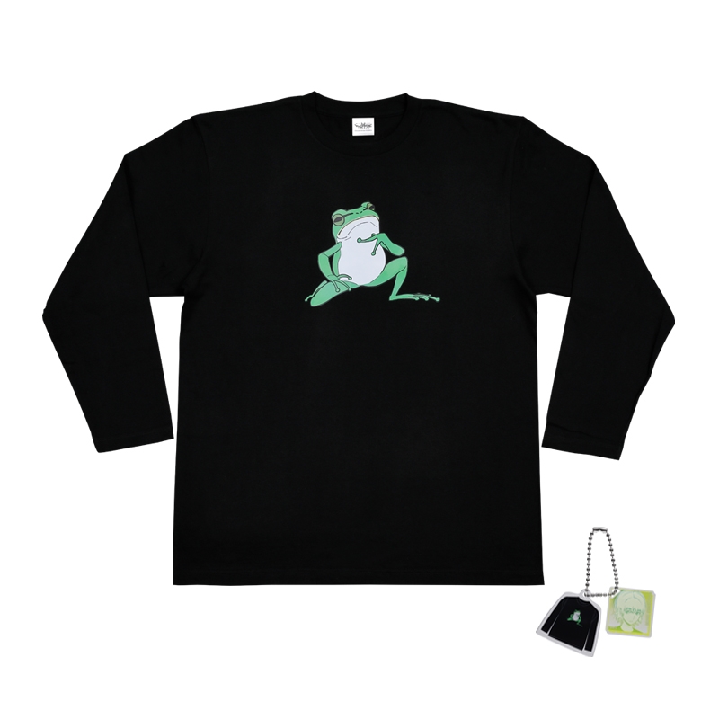 ワールドトリガー』ロングTシャツ フリーサイズ チャーム付き【演技派