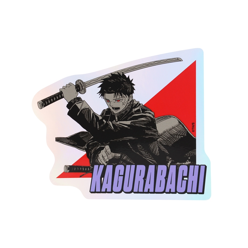 カグラバチ』オーロラシャインステッカー（100×100mm以内変形