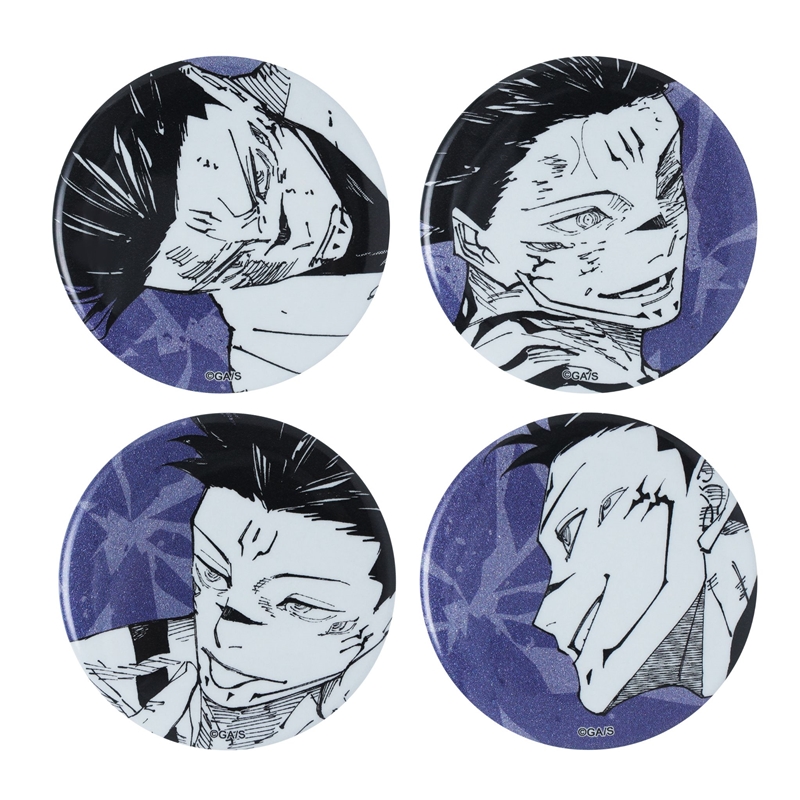 呪術廻戦』缶バッジ4個セット EMOTIONS 宿儺 －人外魔境新宿