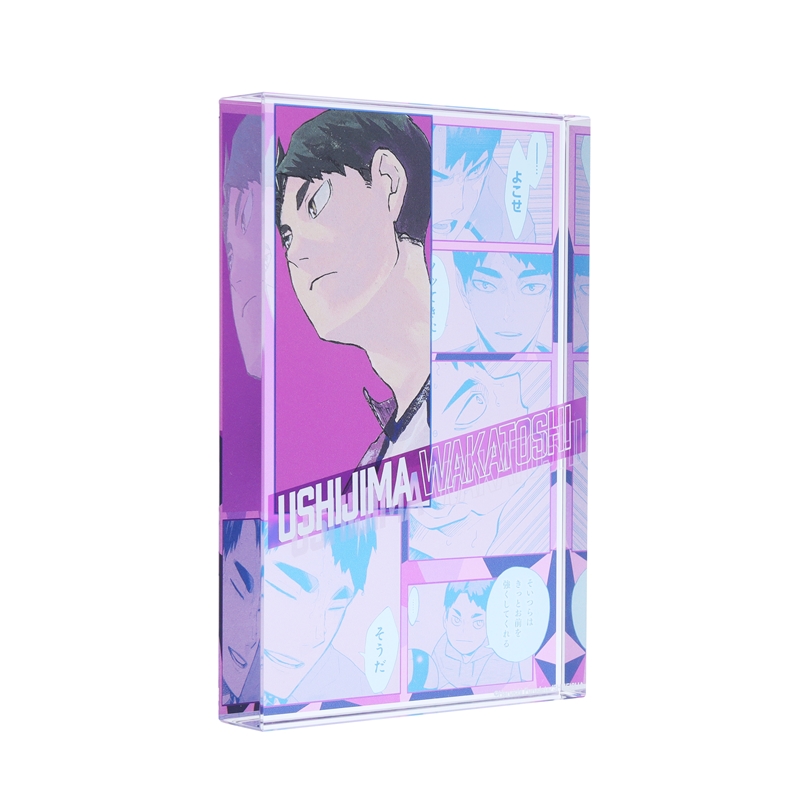 ハイキュー！！』アクリルブロック “HEROES” 牛島若利 BE3