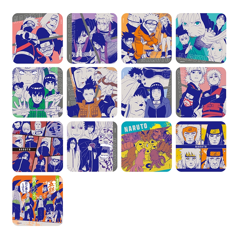 セット】NARUTO展アートコースターカカシ NARUTO ジャンプ展 アート