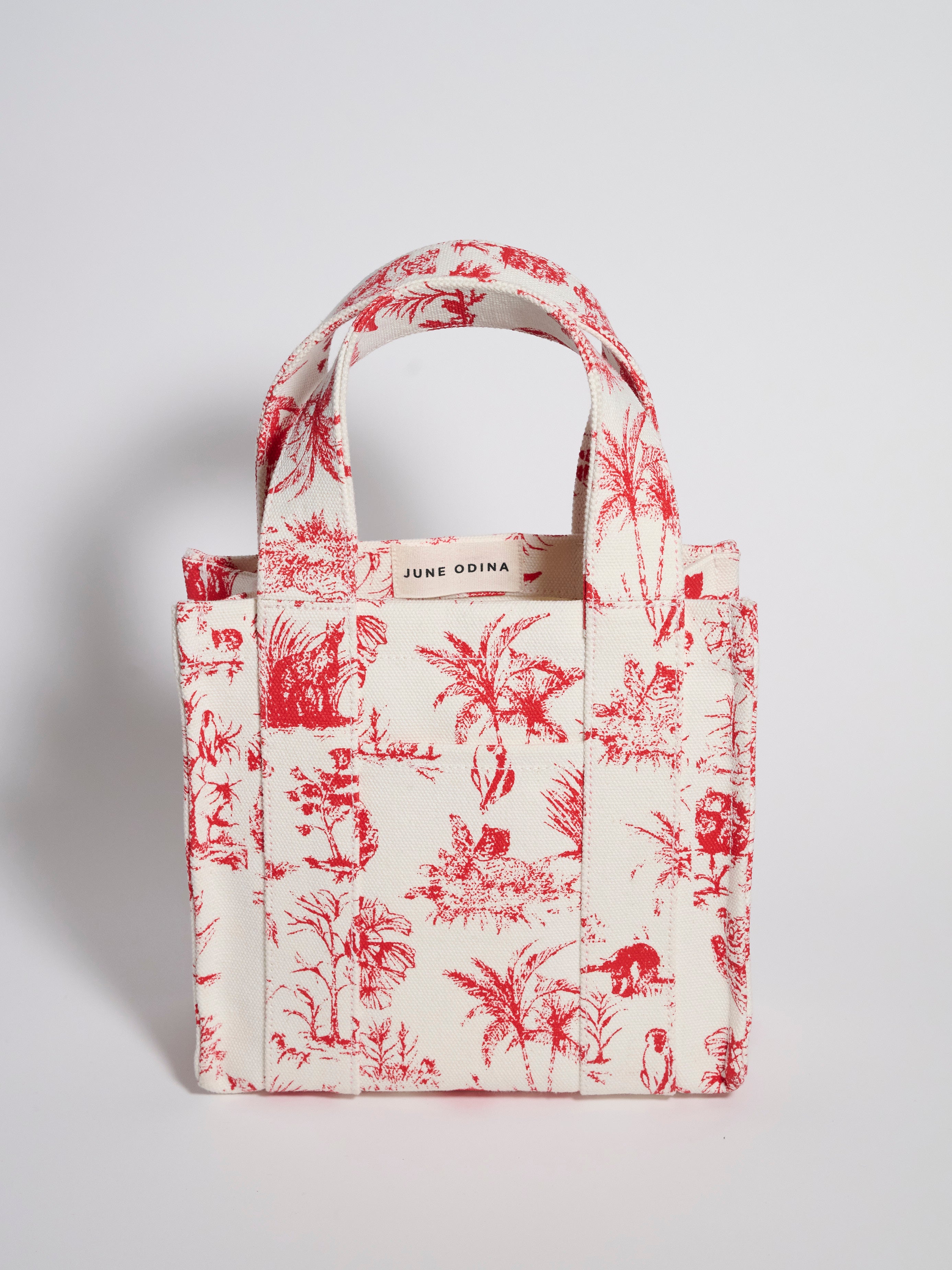 June Odina - Red Market Bag – JuneOdina