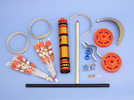 五月幟備品 鯉のぼり用矢車単品6m以上の鯉のぼりセット用 5号ブリキ