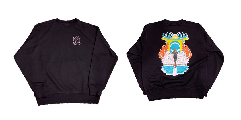 BEAMS 呪術廻戦×HER / 宿儺 Sweat コラボスウェット XL マンガート