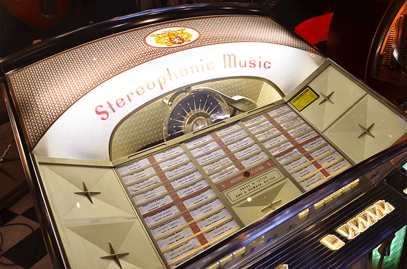 1961 WURLITZER Model 2510 (JB-042) | FLAT4｜VINTAGE JUKEBOX