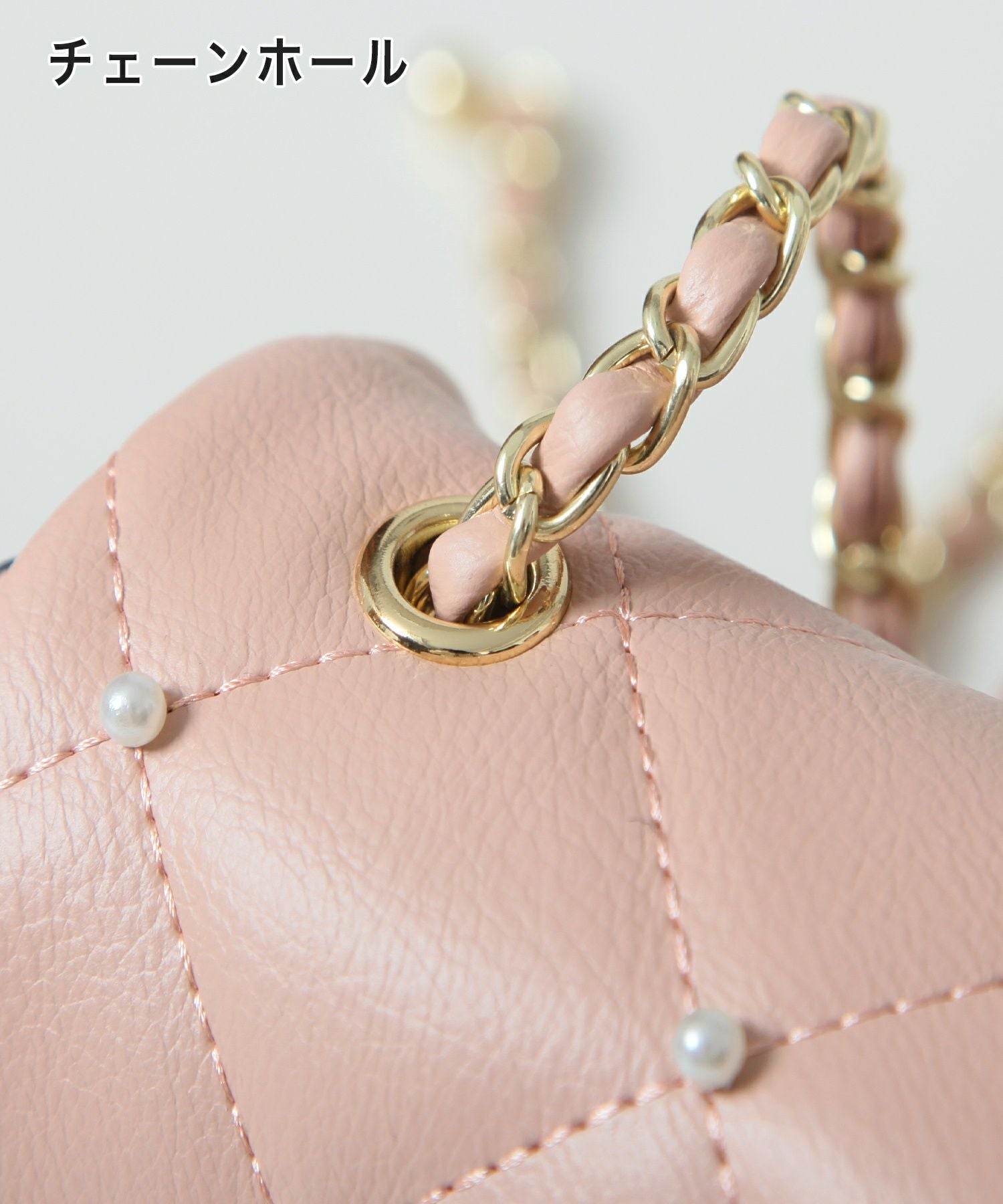 パールキルティングミニバッグ JB24102 | レディースファッション通販