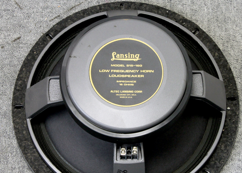 ◇美品 ALTEC 515-16G 16Ω ウーファーユニット - 中古オーディオの販売
