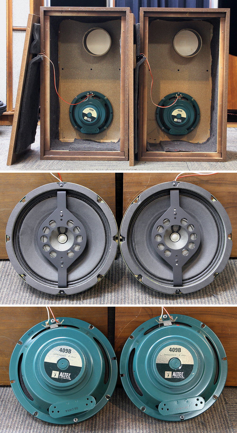 ALTEC アルテック DIG mkⅡ409B 20cm同軸2WAYスピーカー ペア - 中古