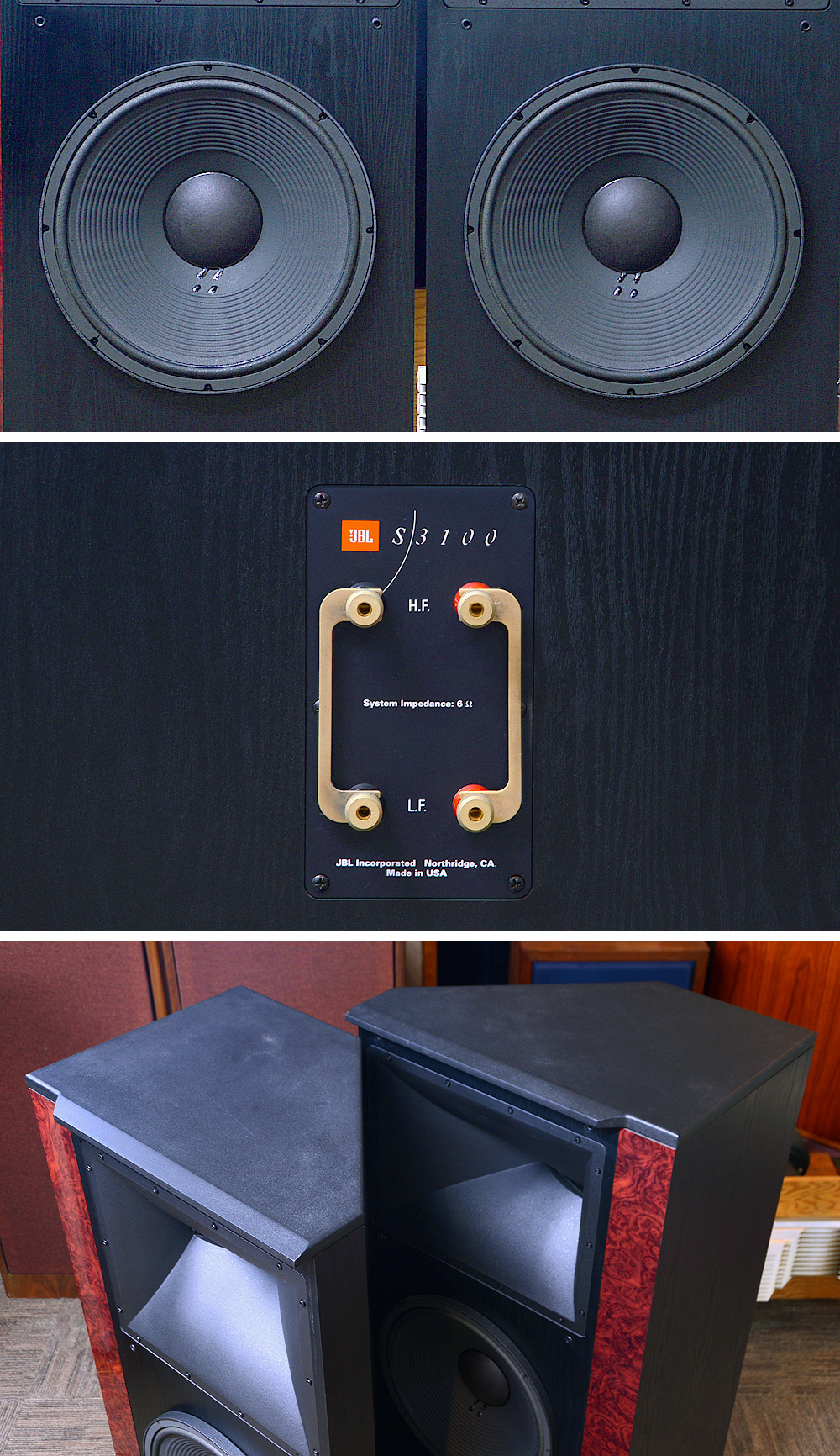 JBL S3100 フロア型2WAYスピーカーペア 引取限定商品 - 中古オーディオ