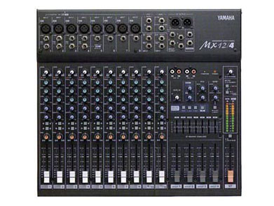 ミキシングコンソール MX12/4 | ミキサー・アンプのレンタル