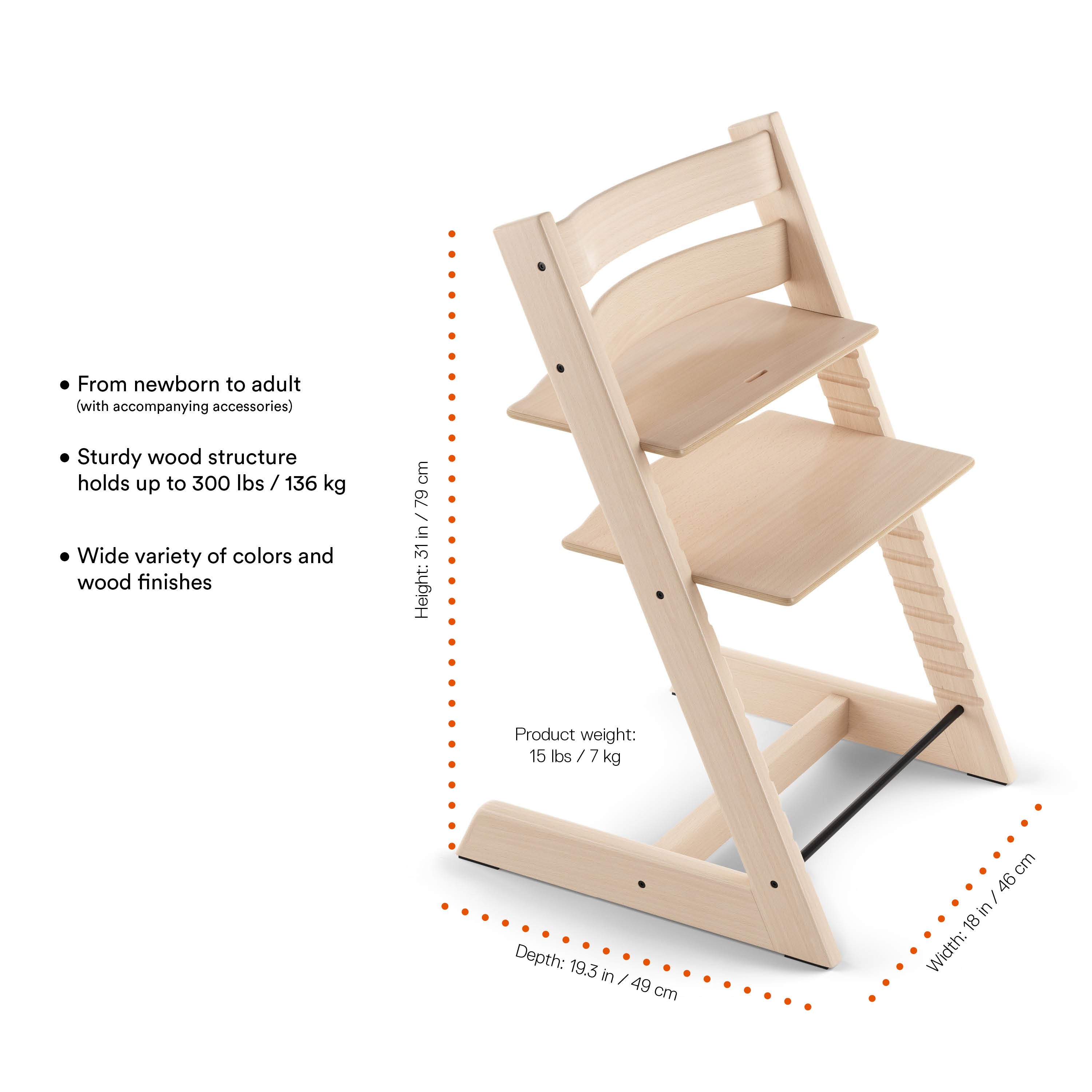 Stokke Tripp Trapp High Chair² Oak – Juvenile Shop