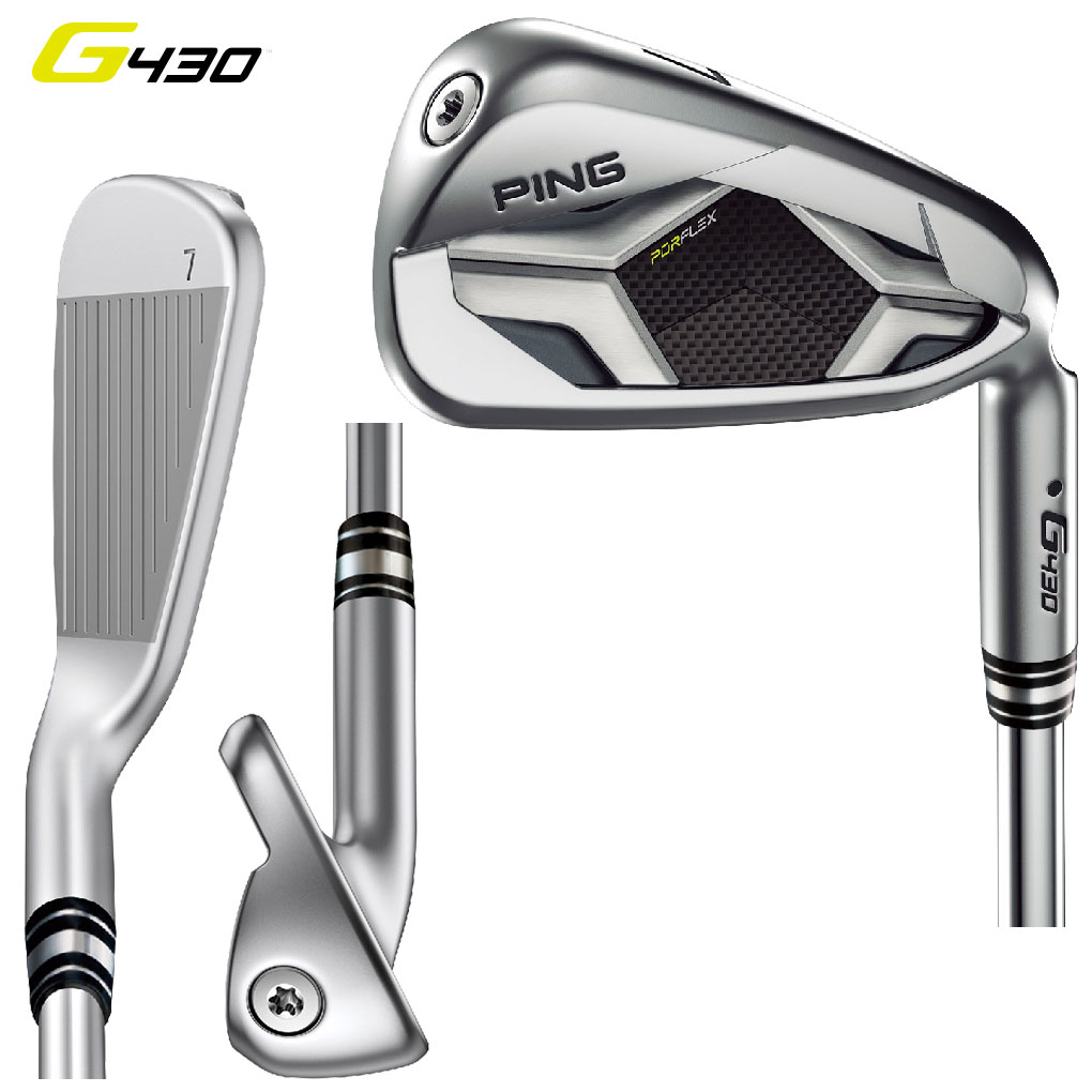 ピン PING G430 アイアン 6本セット(6I-9I,PW,45) メンズ SPEEDER NX