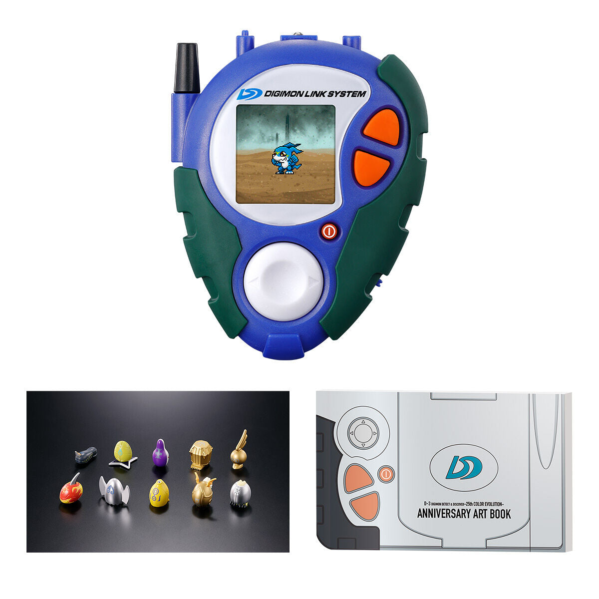 NEW] D-3 Digimon Detect & Discover -25th Color Evolution- DX Set