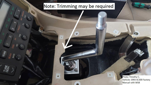 CUBE Speed W58 / R154 Short Shifter for Lexus SC300 & Z30 Soarer