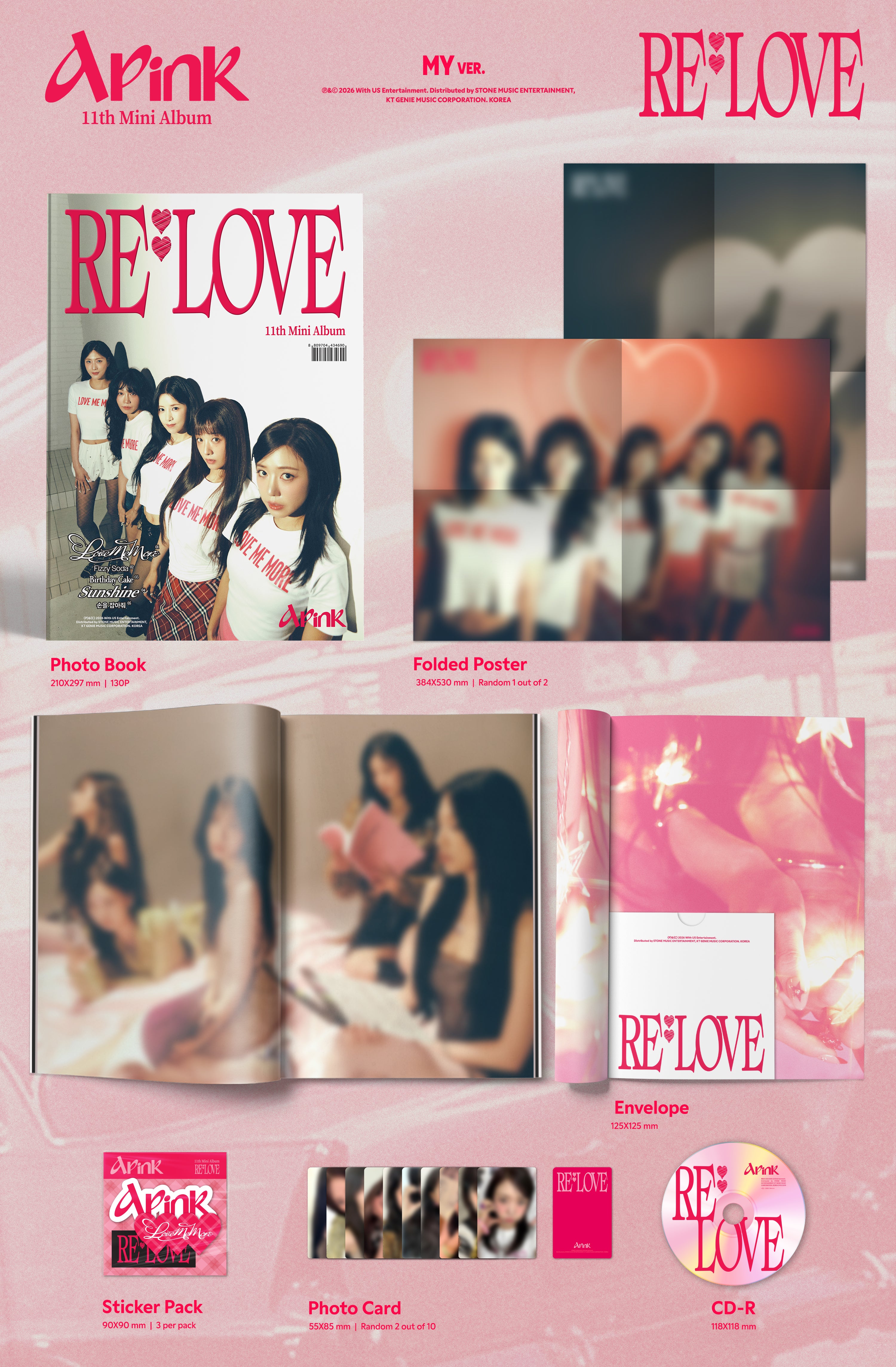 Apink - RE : LOVE – Kpop Planet Global