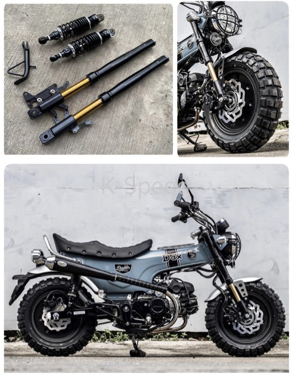 K-SPEED DX043J-2 超ローダウン8cm！リアサス 285mm＆フロントフォーク