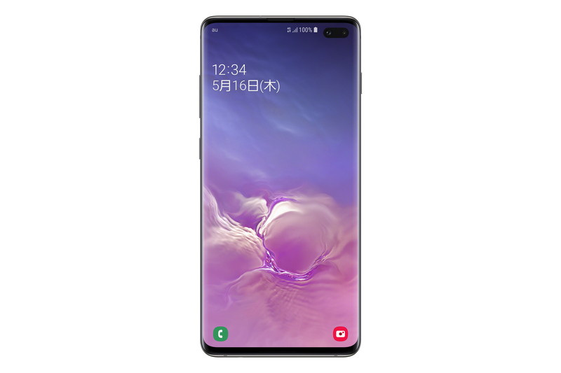 auから「Galaxy S10＋ SCV42」、3つのメインカメラと2つのインカメラ