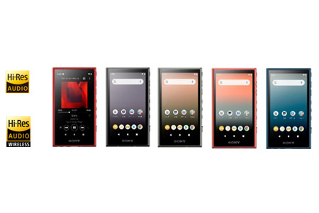 Android搭載ウォークマン「NW-ZX500/A100」登場、40周年記念モデルも