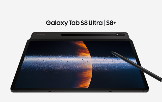 サムスンのタブレット「Galaxy Tab S8+」「Galaxy Tab S8 Ultra」が