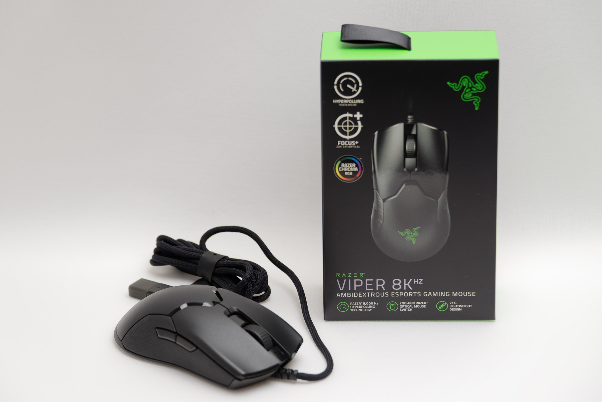 ポーリングレート8000Hzはロマン。ゲーミングマウス「Razer Viper 8KHz