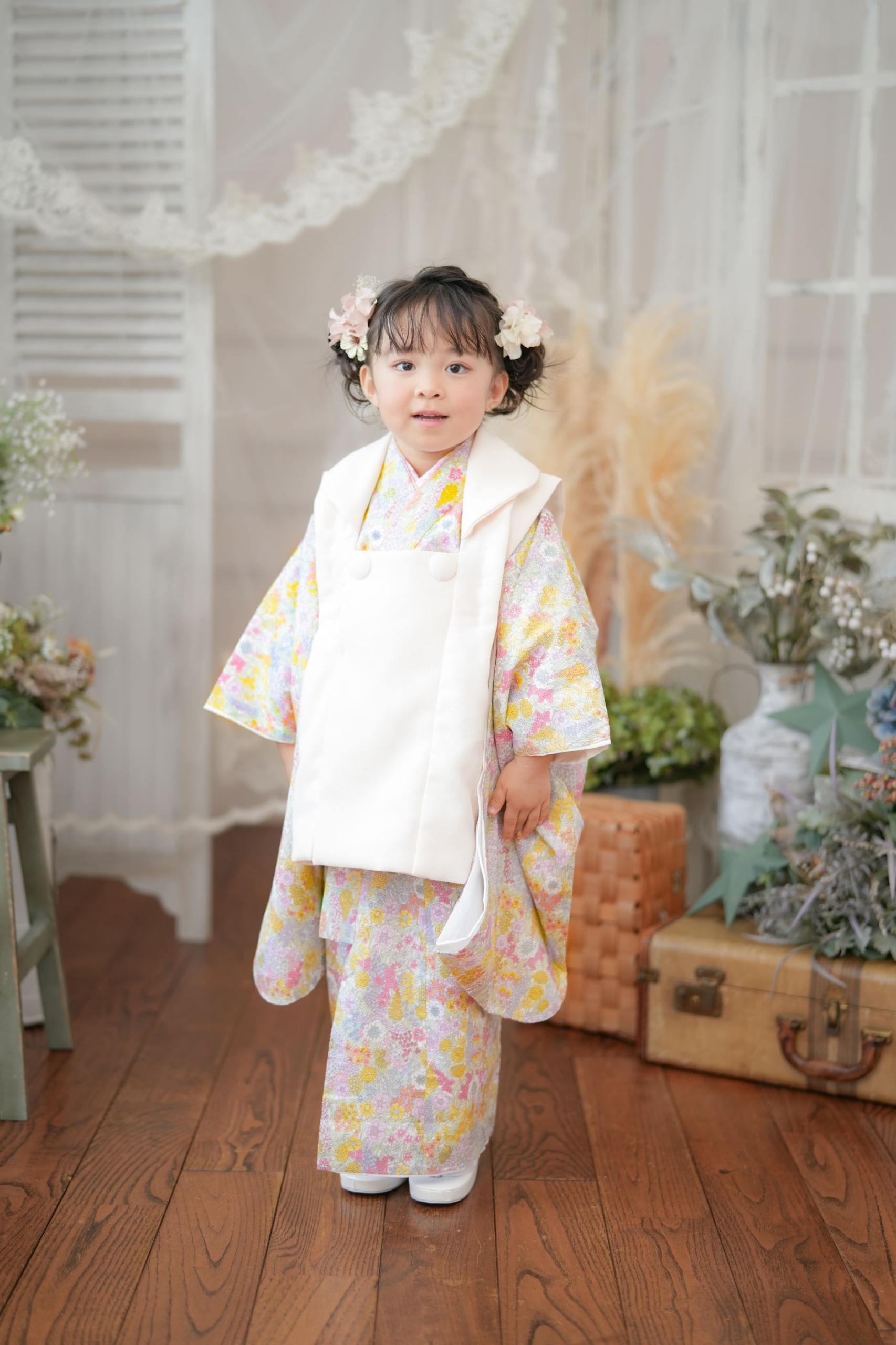 リバティプリント】七五三オリジナル着物を入荷しました！