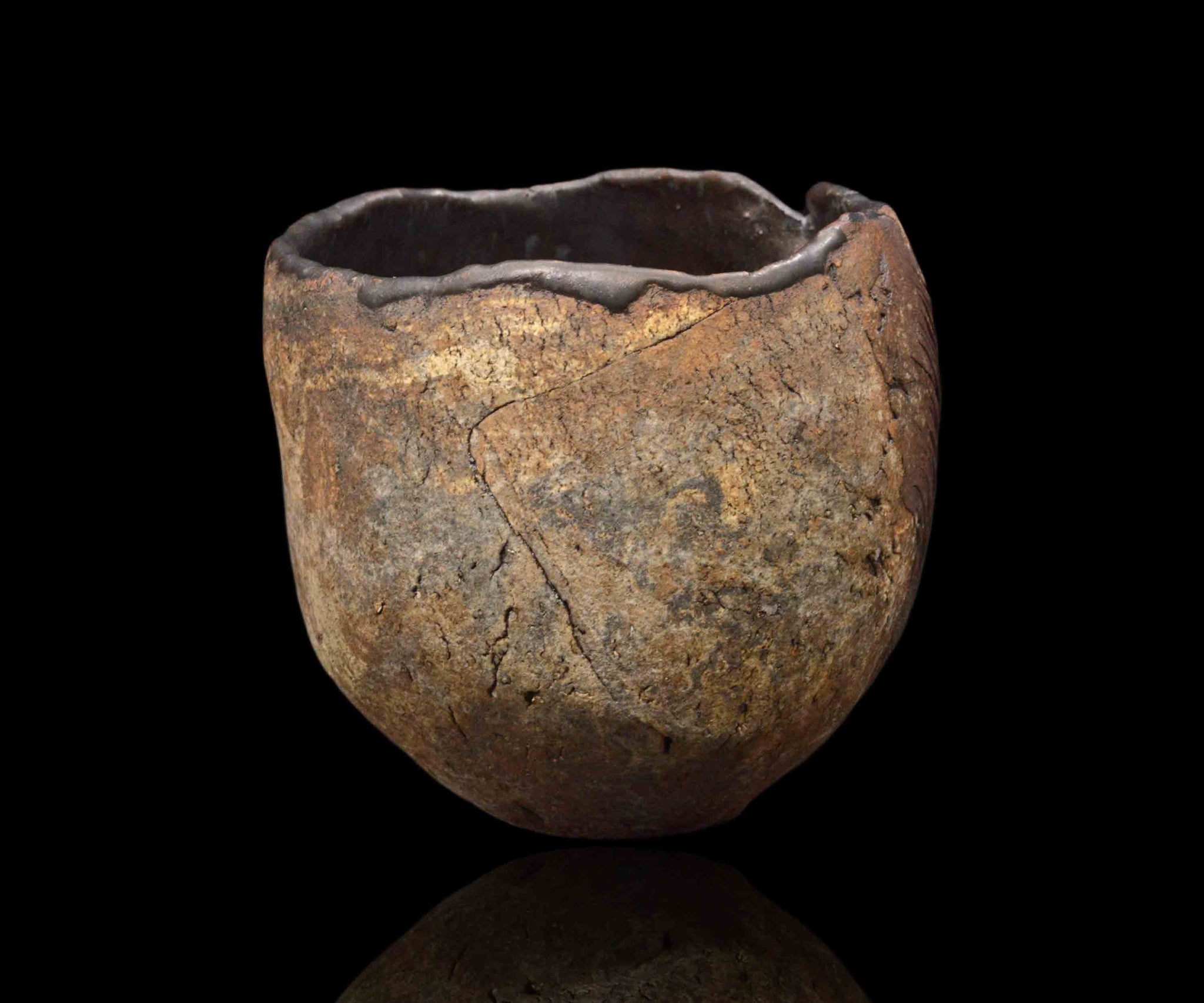 泉田之也 二重積層盌 – 窯と土～Kama-to-tsuchi～