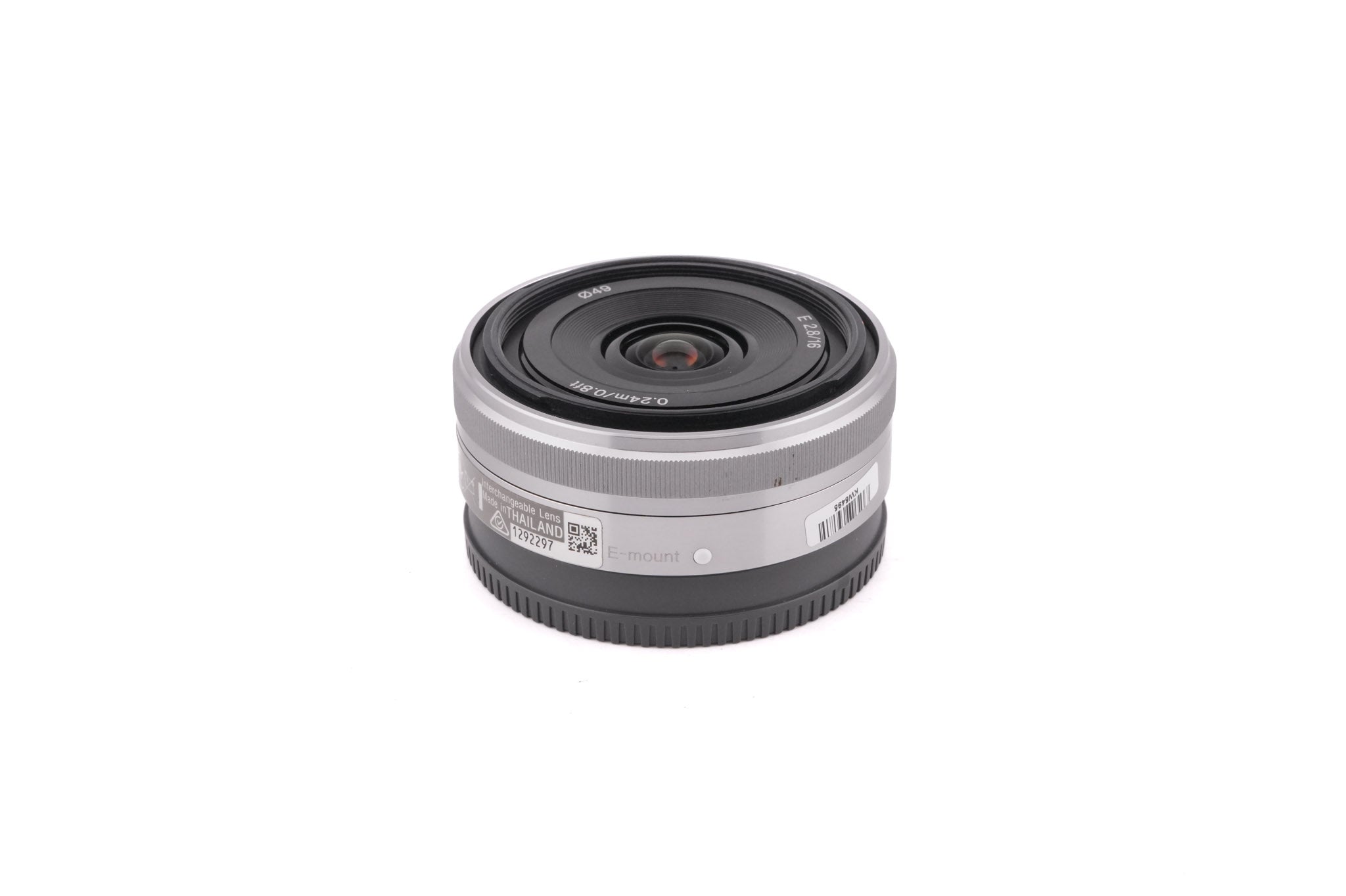 Sony 16mm f2.8 (SEL16F28) - Lens – Kamerastore