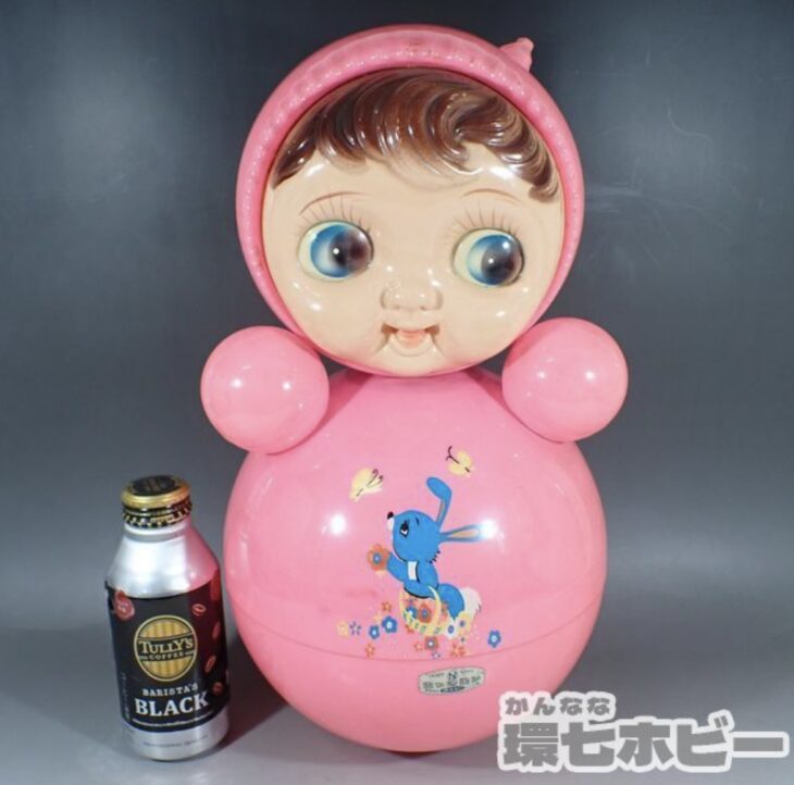 キャネロン】年代物 起き上がりこぼし レトロポップなインテリア