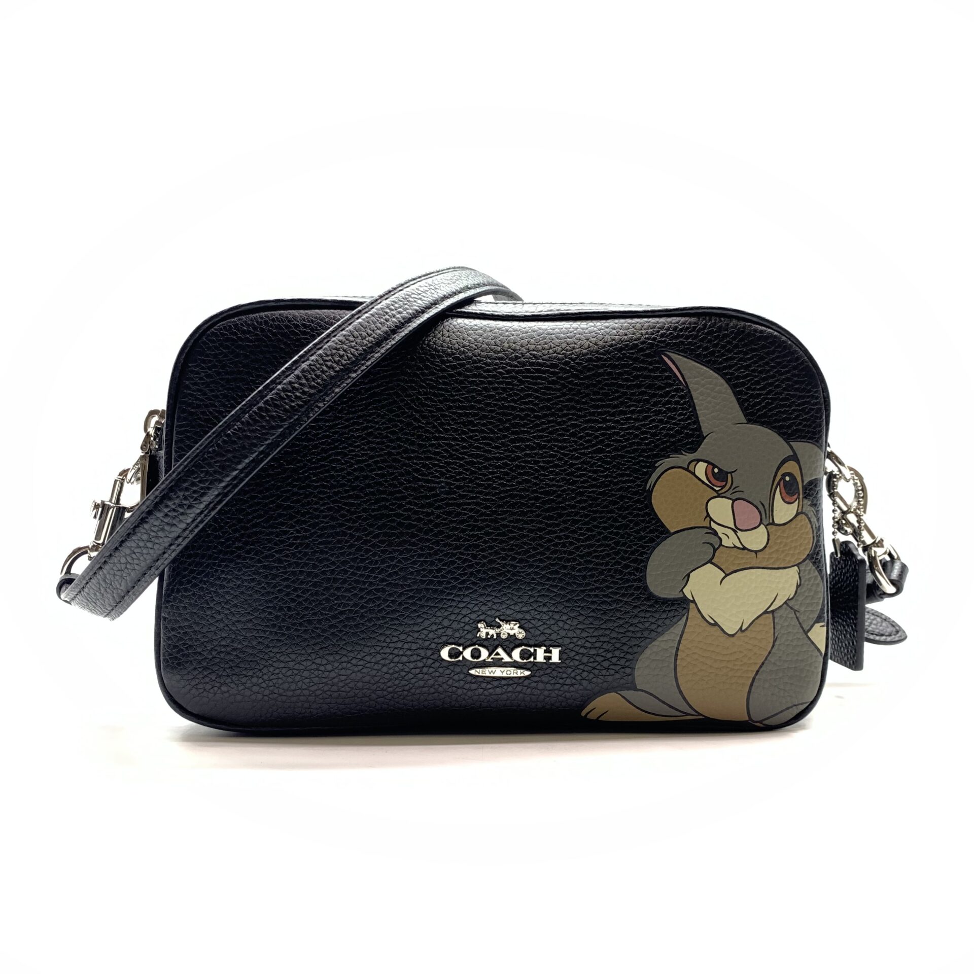 Disney×COACH コーチ×ディズニー 91115 とんすけ ショルダーバッグ を