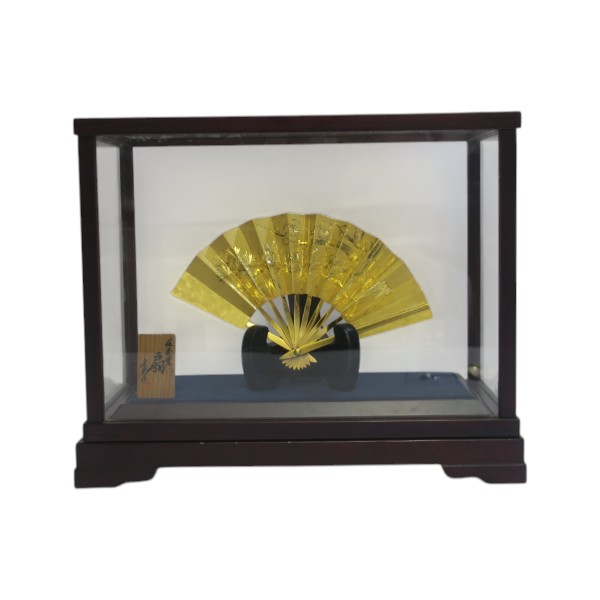 純金|K24|田中貴金属|金工芸 光則作 扇】 高額査定 質屋かんてい局
