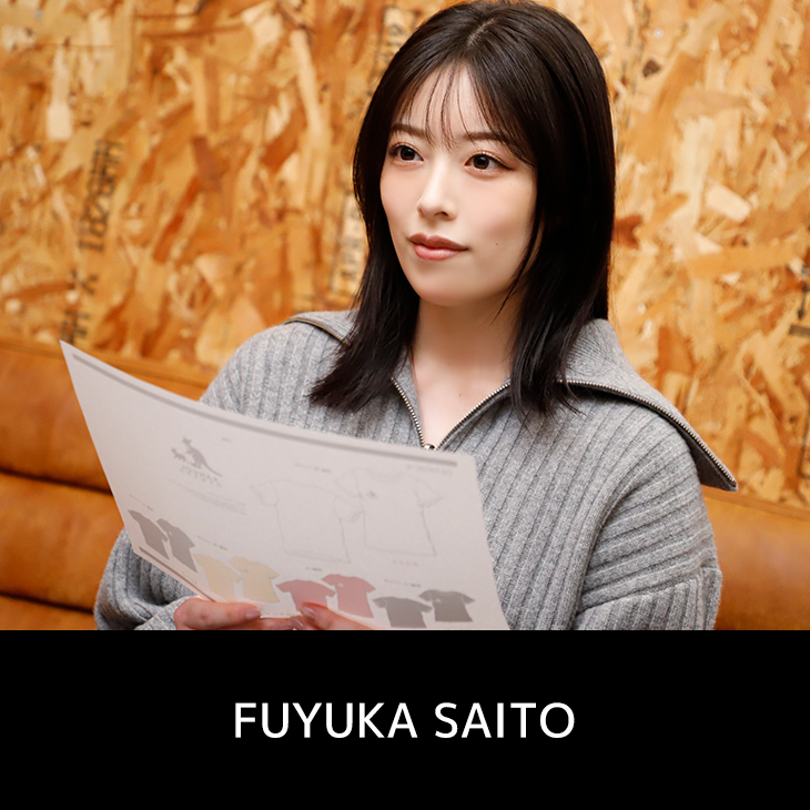 完全受注生産】齋藤冬優花×KANGOL REWARD コラボ企画！ZIPパーカー