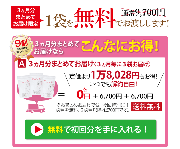 デコつる」のご案内(アカラ限定） | 新日本漢方ラボ（公式）ーすべての