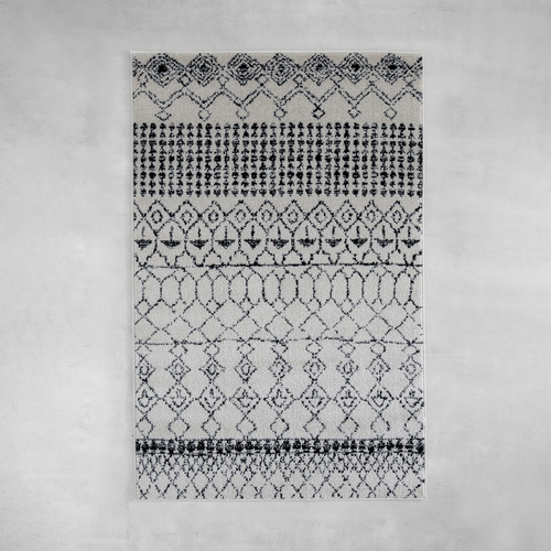 Eclectic Monotone Rug 120×180 – KANADEMONO