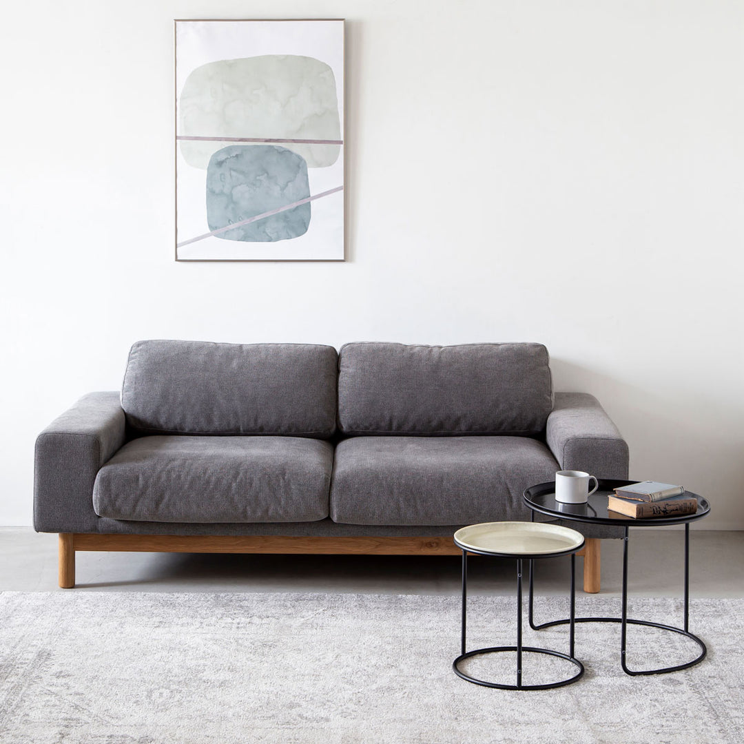 CAMBRO製トレー ローテーブル ブラック & ホワイト – KANADEMONO