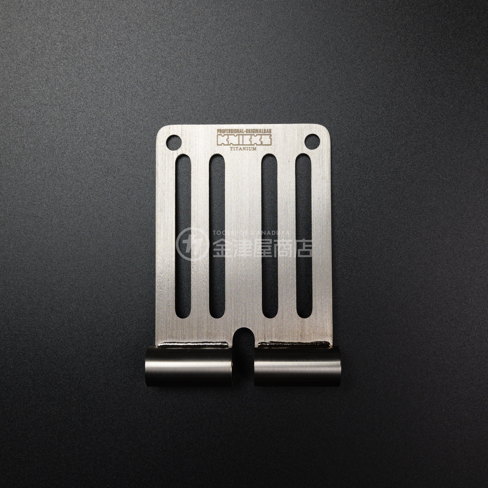 ニックス(KNICKS) チタンベルトループ【ヘアライン仕上げ】 TIT-15H