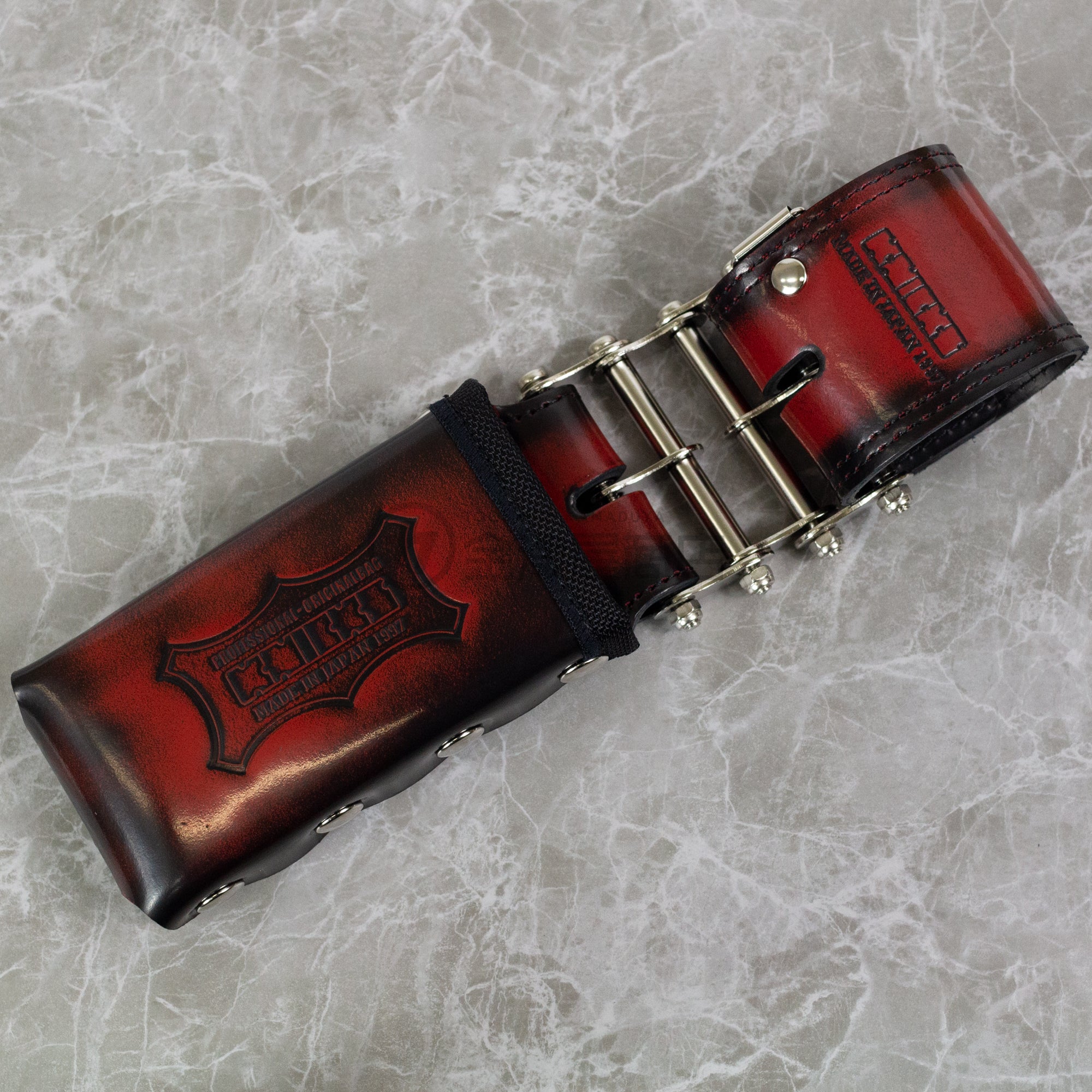 ニックス(KNICKS) アドバンガラス革3連結チェーンタイプ鳶レベル