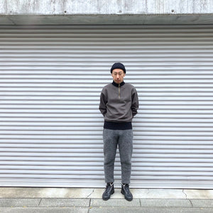 Nigel Cabourn ナイジェルケーボン ZIP UP PULLOVER SWEAT SHIRT